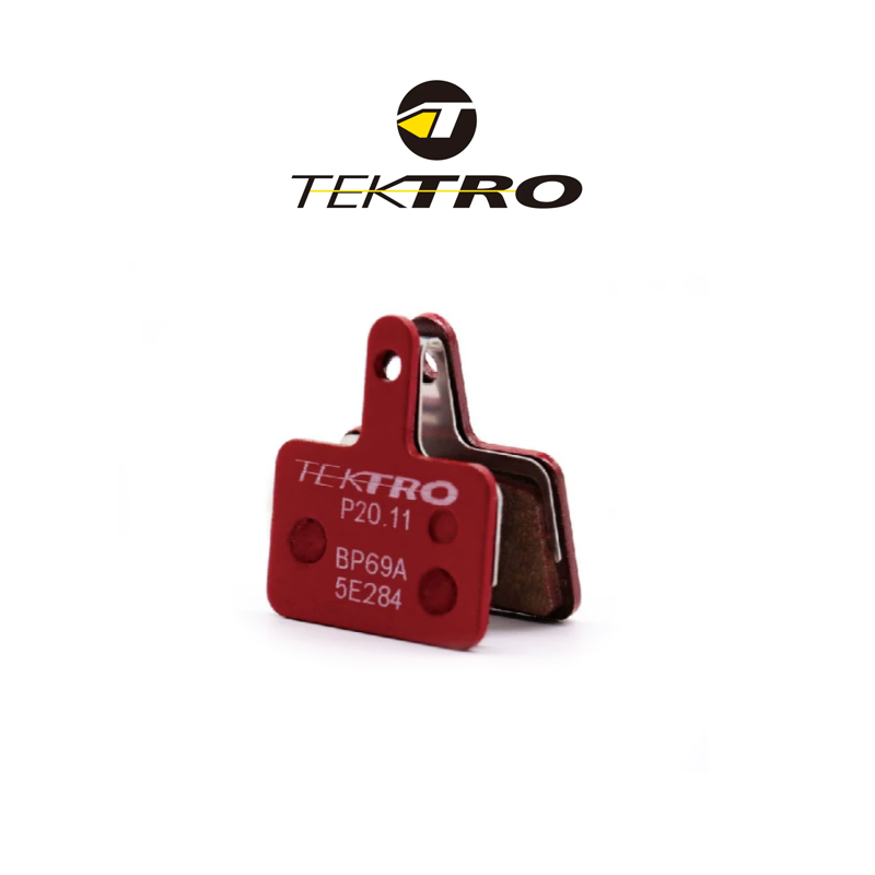 Tektro  e10.11 p20.11 hoogwaardige remblokken van metaalkeramisch composietmateriaal (veer-oe): Geel