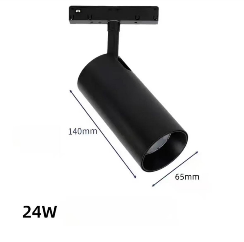 20 typ  dc48v magnetische LED-schienenstrahler, flutlicht, Stelle, Downlight für wohnzimmer ohne hauptlichtgitter, moderne lampenserie.: Dunkelrot / Blau