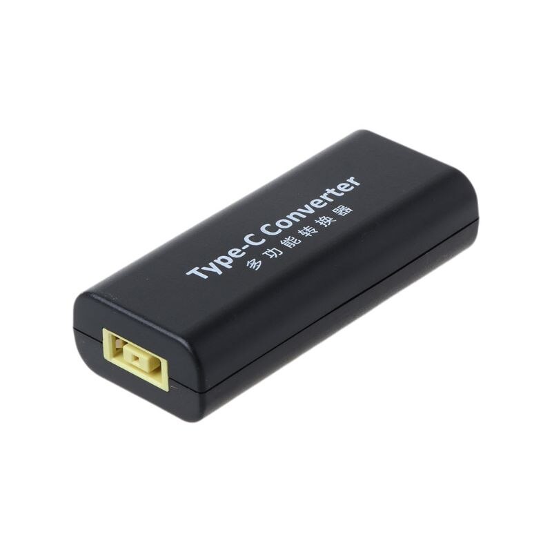 DC USB Type C mâle chargeur de puissance convertisseur adaptateur connecteur pour Lenovo Dell Hp Asus ordinateur portable adaptateur 20V 3.25A carré prise femelle