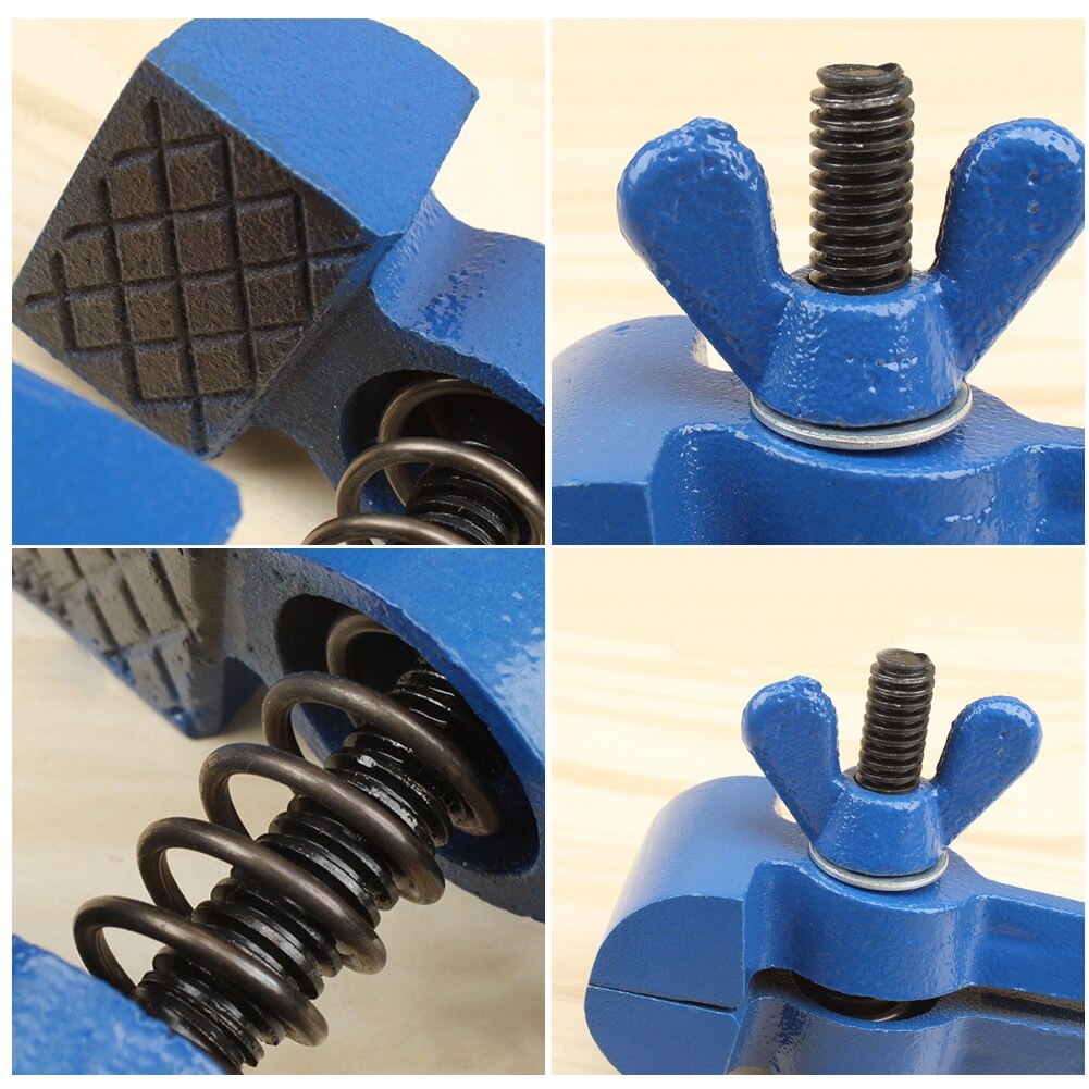 Ductile Iron Hand Tool Engineering Jaw Vice Rotatable Heavy Duty Drilling Machine Workshop Bench Woodworking Fixed Mini Non Slip