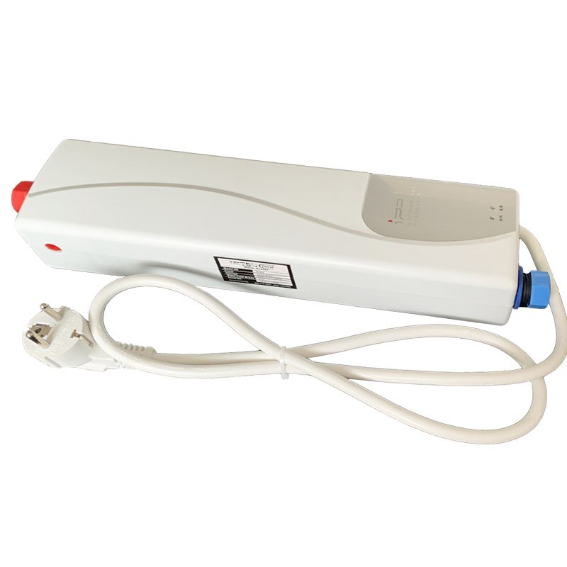 Grifo calentador de agua instantáneo, ducha instantánea, cocina y baño eléctrico para calentador de agua, práctico calentamiento de agua de doble carcasa