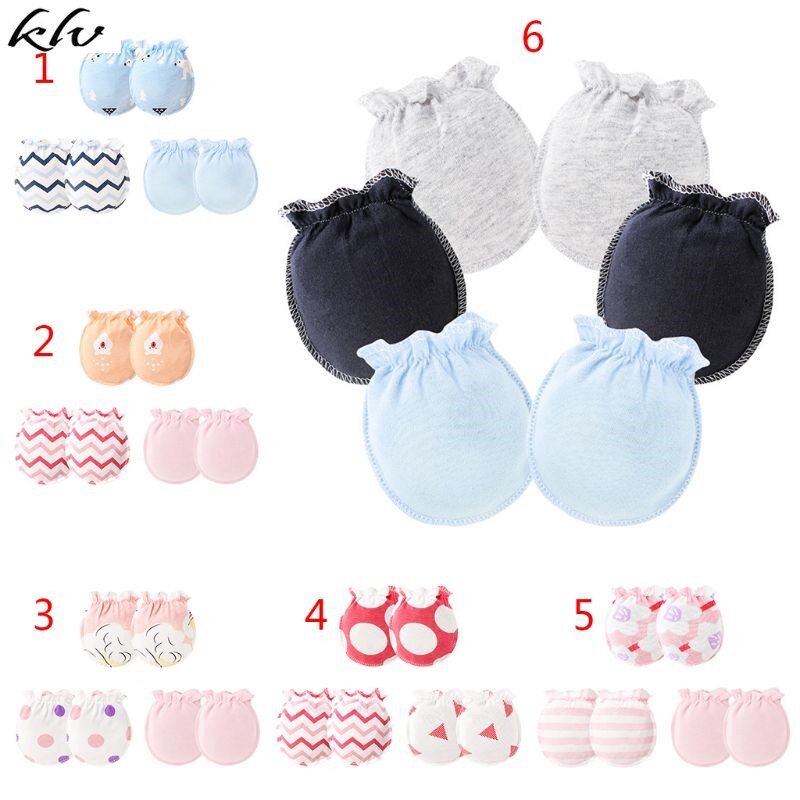 3 paire/ensemble Gants Bébé 0-6 Mois -Né Infantile Anti-prenez Gant Couvre-pied Mince