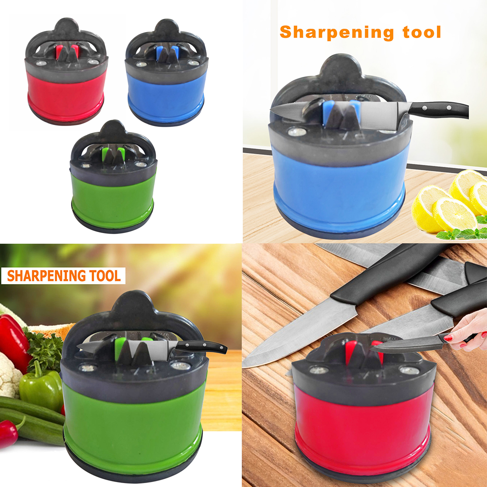 Suction Knife Sharpener Sharpening Tool Easy and Safe to Sharpens Kitchen Chef Knives Knives Sharpener