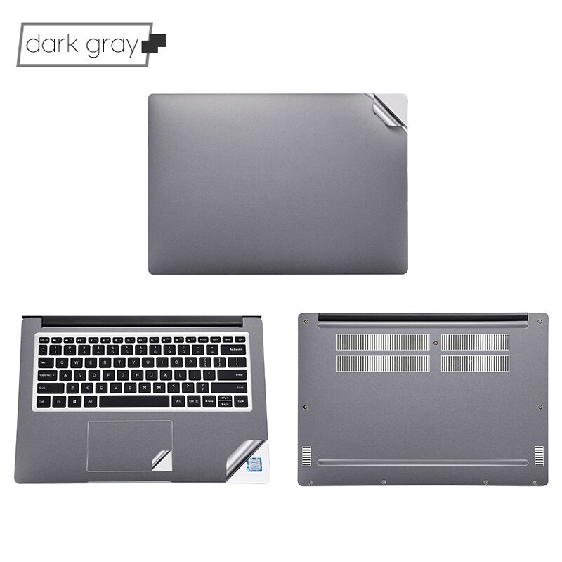 Laptop stickers for Xiaomi RedmiBook 14 inch Notebook Skin Computer Stickers for Xiaomi RedmiBook 14 II Cover: For RedmiBook 14 / 3-dark gray