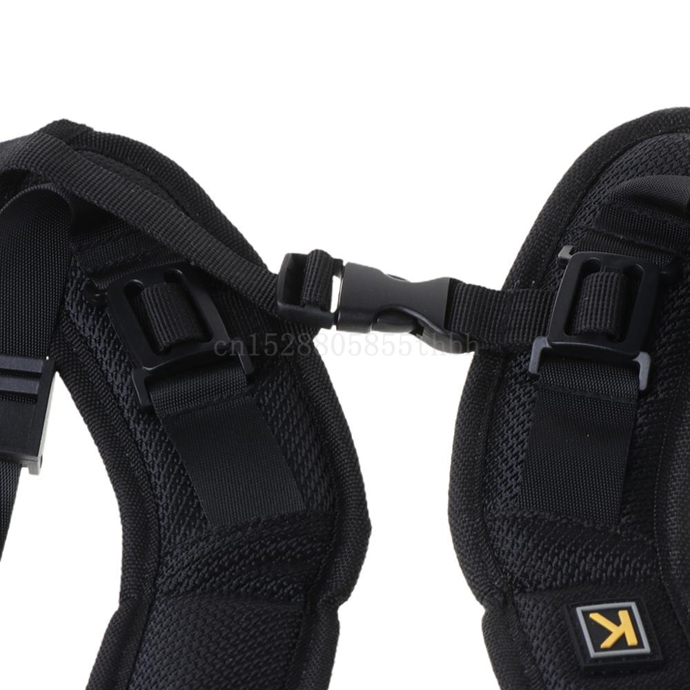 Doppel Dual Schulter Kamera Nacken Gurt schnell Schnelle Schlinge Kamera Gürtel für Digital SLR DSLR Kanon Nikon Kamera gürtel