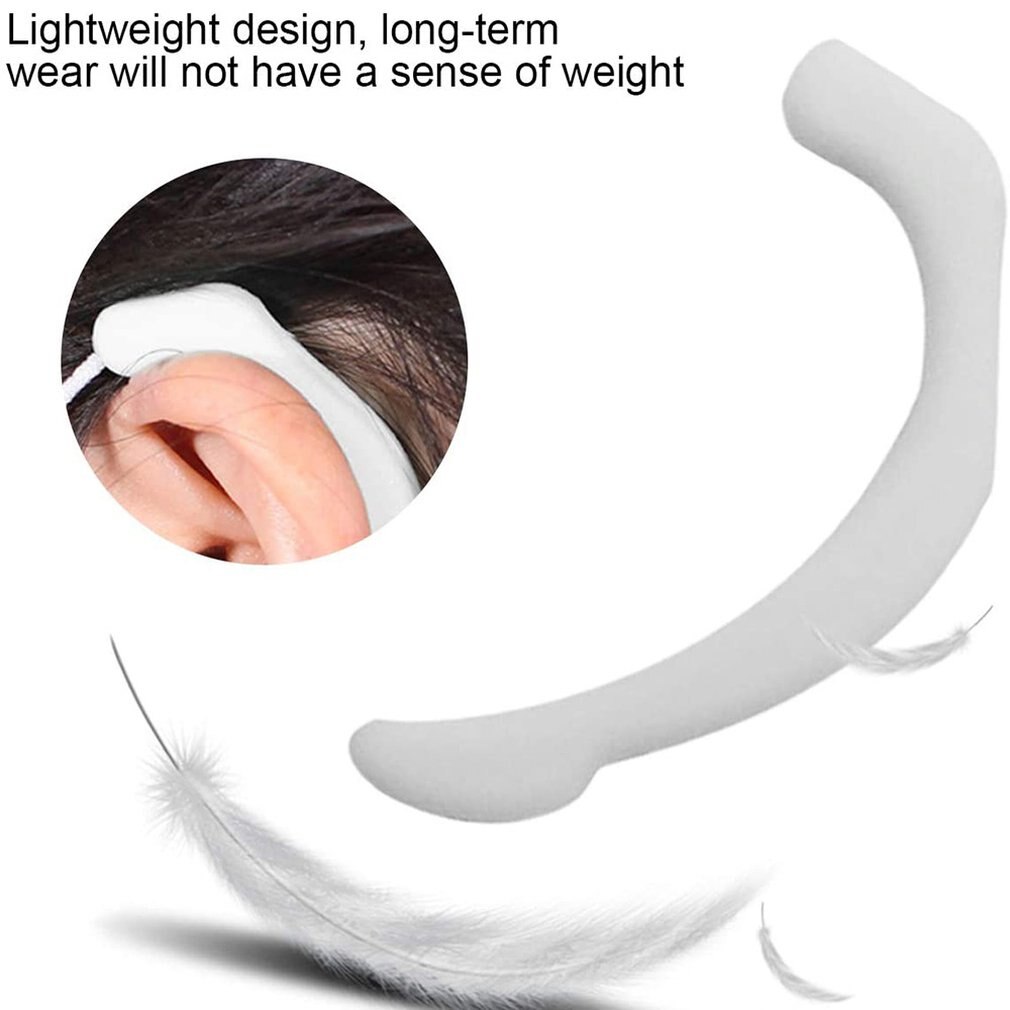 Correa extensora de silicona para mascarillas, accesorios para mascarillas, ganchos para las orejas y Stent