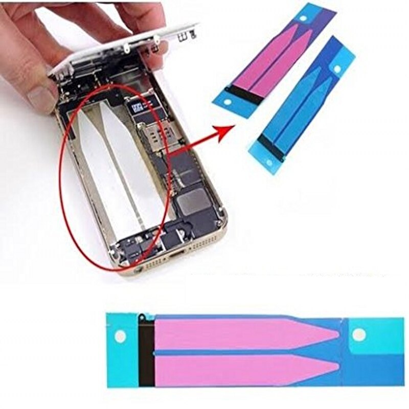 Battery Adhesive Strips Sticker For iPhone X XS MAX XR SE 5 5S 5C 4S 6 6s 7 8 plus Battery Glue Tape Tab Replacement Part