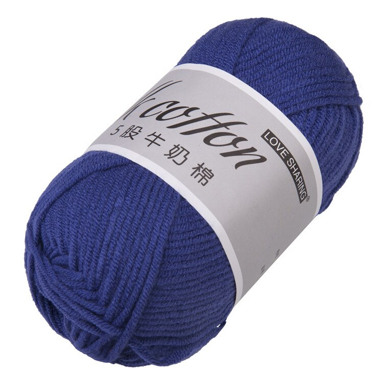 1Pcs 50G Melk Katoenen Garen Comfortabele Wol Gemengd Garen Kleding Naaien Garen Hand Breien Sjaal Hoed Garen Haak breien Garen: 15
