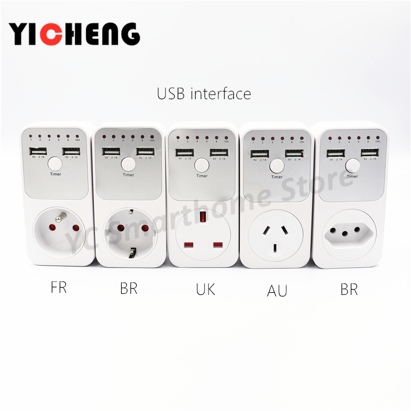 Eu Ons Uk Countdown Timer Usb Tijdschakelaar Controller Digitale Mini Klok Digitale Klok Alleen Voor Usb Interface Schakelaar