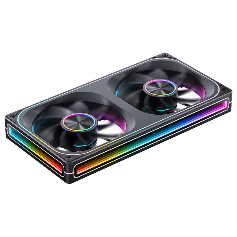 Jonsbo ZA-120/240/360 Case Fan 360 Multi Sided Thousand layer Mirror 5V 3PIN ARGB 12cm PWM Cooling Fan ZA-120BR Air Cooler Fans: pink