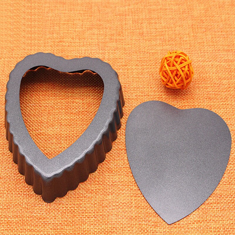 Heart Shape Non Stick Baking Tray Pans DIY Cake Baking Cake Mold Carbon Steel Pastry Bakeware Pan Baking Supplies