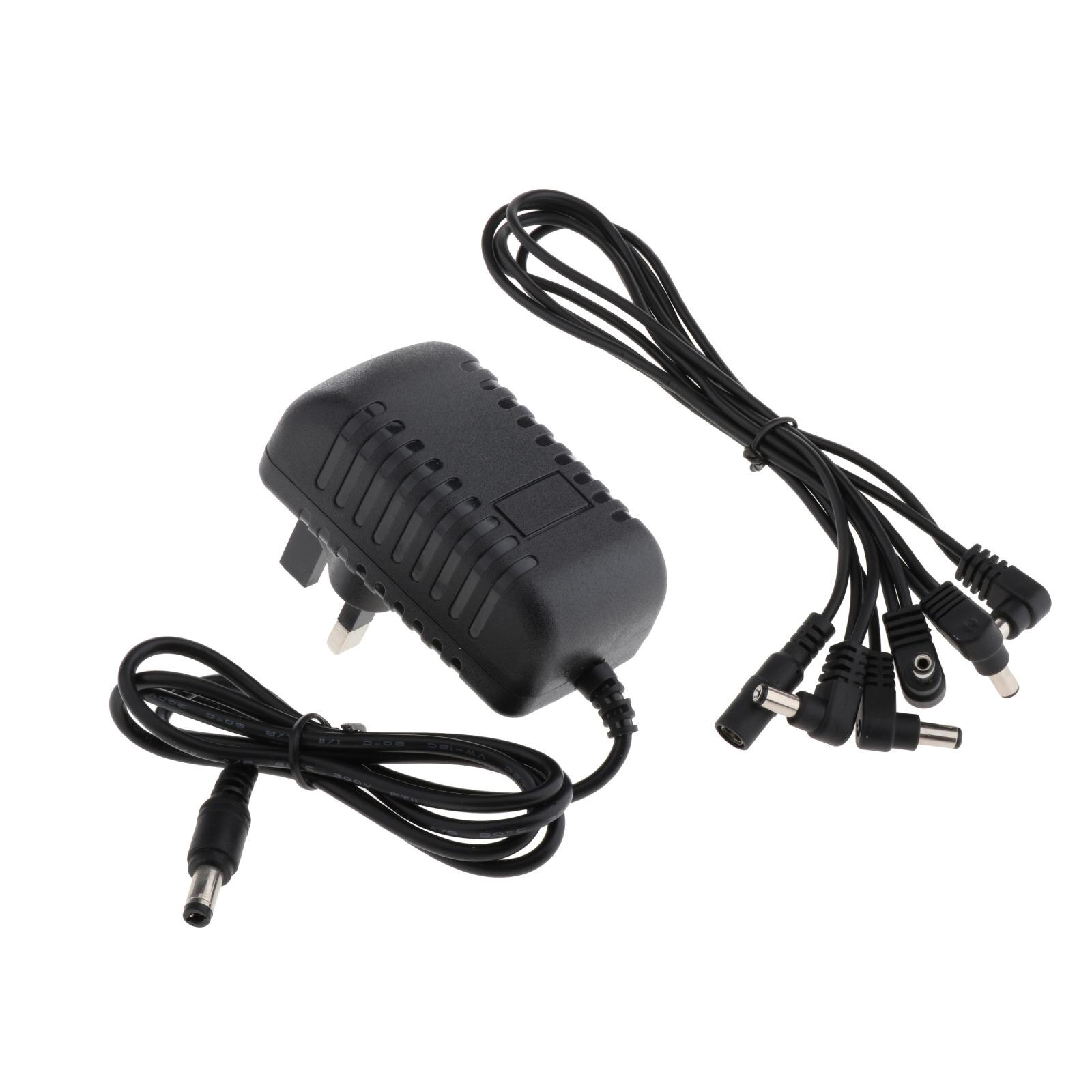 Adaptateur d'alimentation électrique pour effet de guitare, 9V, avec câble 1 à 5 voies, accessoire de guitare