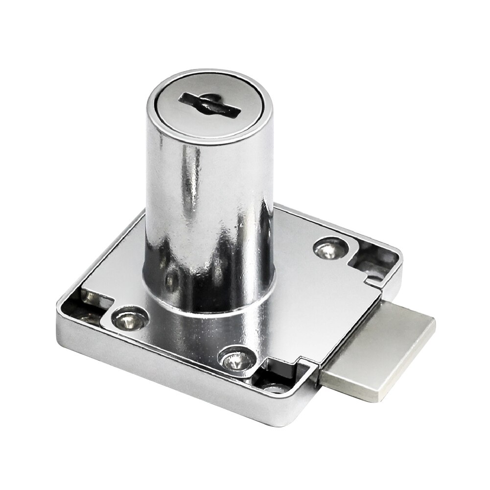 Cold Rolled Steel Cabinet Lock Anti-theft Cabinet Cupboard Door Lock Paint-free Catch Locker for Household Locking Hardware: D