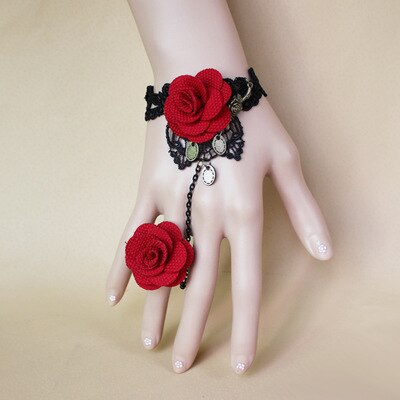 Frauen Jahrgang Steampunk Handschuhe Handgelenk Manschette Getriebe Mädchen Viktorianischen Armbänder Kostüm EIN Armbinde Schmuck Zubehör Spitze Handwear: 4
