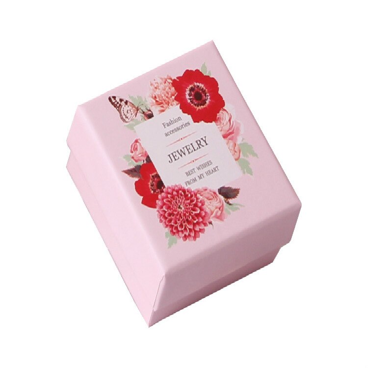 Cajas de cuadradas para joyería, 1 unidad, para pulseras, pendientes, anillo, collar, caja de joyería para mujer, , embalaje