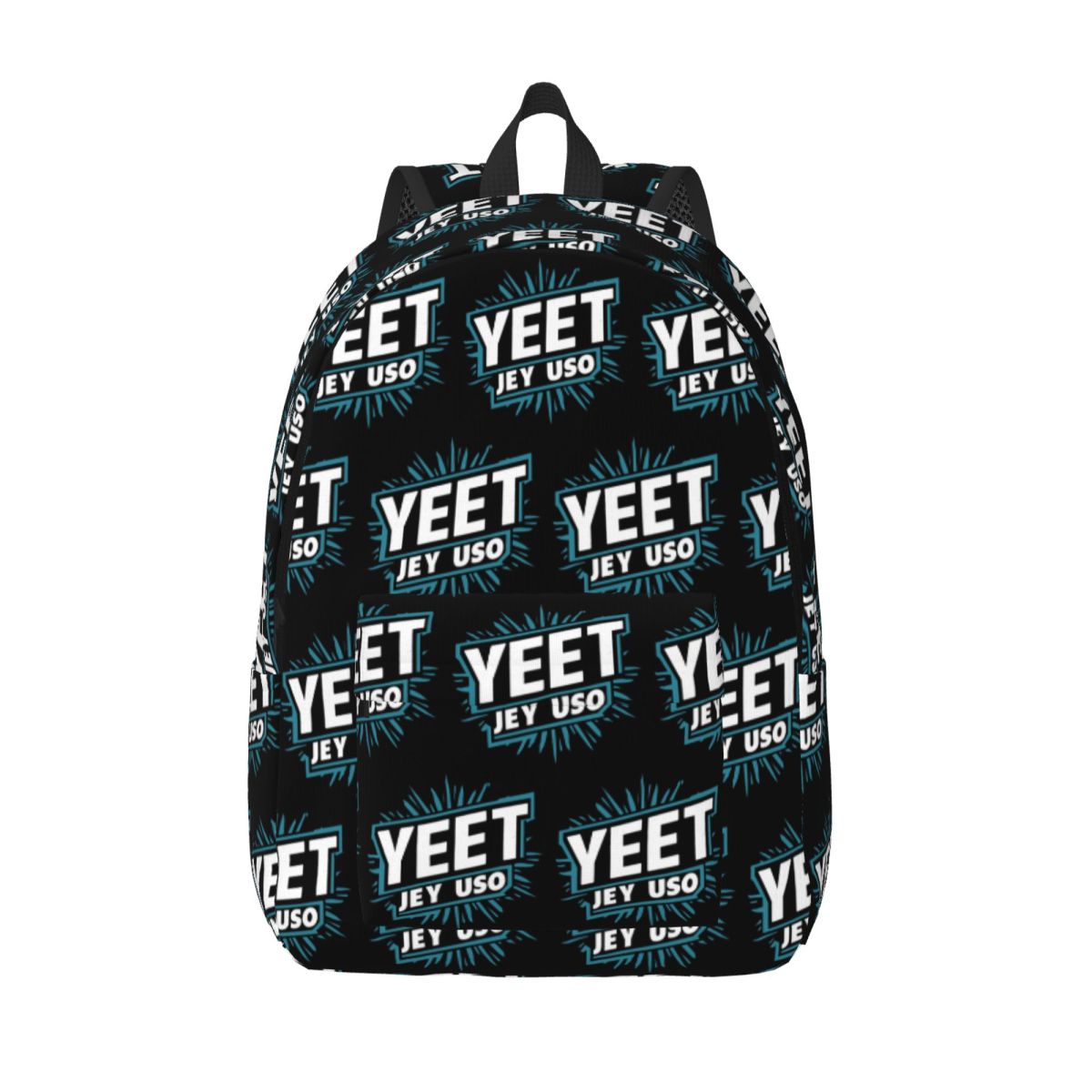 Custom Jey Uso Yeet Classics Canvas Backpack for Men Women School College Students Bookbag Fits 15 Inch Laptop Bags