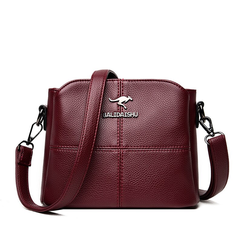 OLSITTI-bandoleras de lujo para mujer, bolsos famosos de , pequeña, cuadrada, nuevas estaciones,: Wine Red