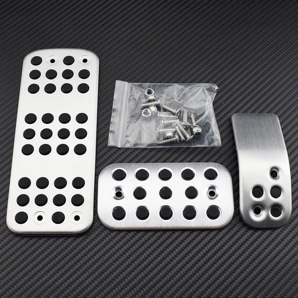 For Peugeot 206 CC 206CC AT MT Auto Manual 2005 2006 2007 Accessories Brake Pedal Pedales Sticker Cover Styling