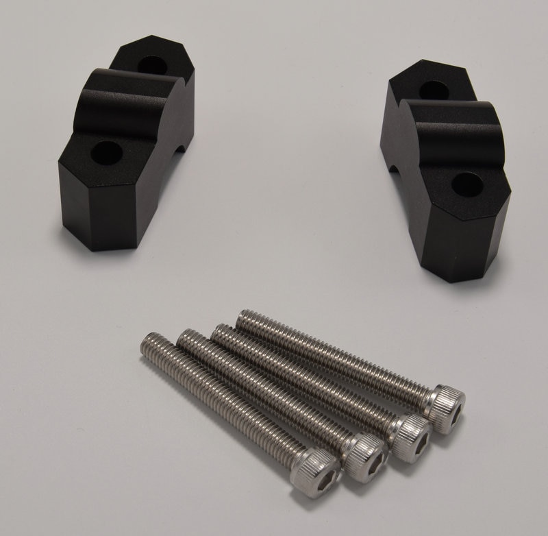 Modified fits Kawasaki Z750 04 Z1000 07 handlebar risers/ Height up Adapters