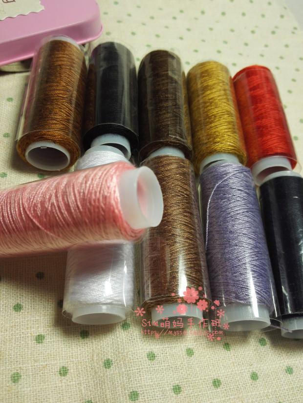 10 kleuren Bag Pakket 20 S/3 Zware Naaigaren voor Hand Naaien Project Diy Craft Patchwork Quilten dikke Stof