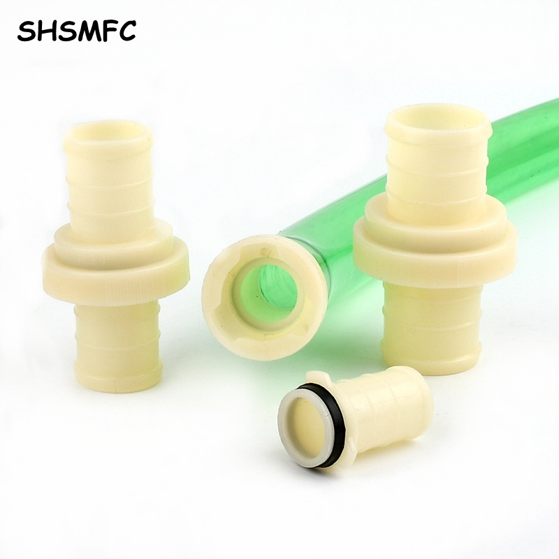 Tubo da giardino per irrigazione attacco rapido, connettore rapido per tubo flessibile in plastica, giunto a scatto per tubo in ABS, diametro esterno da 25mm a 75mm,1 pz