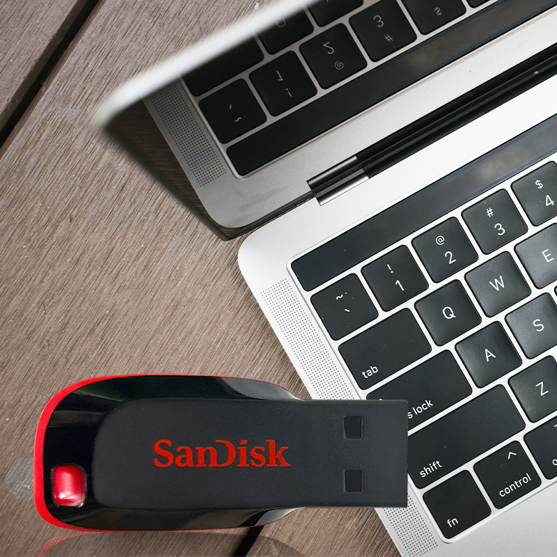 SanDisk USB2.0 FAT32 Cruzer CZ50 Pendrive Kompaktowy, szyfrowany pamięć USB USB2.0 do komputerów stacjonarnych i laptopów