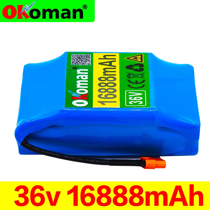 36v Superior Lithium Ion Rechargeable Battery 1688 Grandado