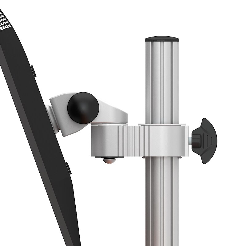 Eastern LCD Computer Display Bracket Double Screen Rotary Arm Table Base Expansion Universal Universal Holeless H101