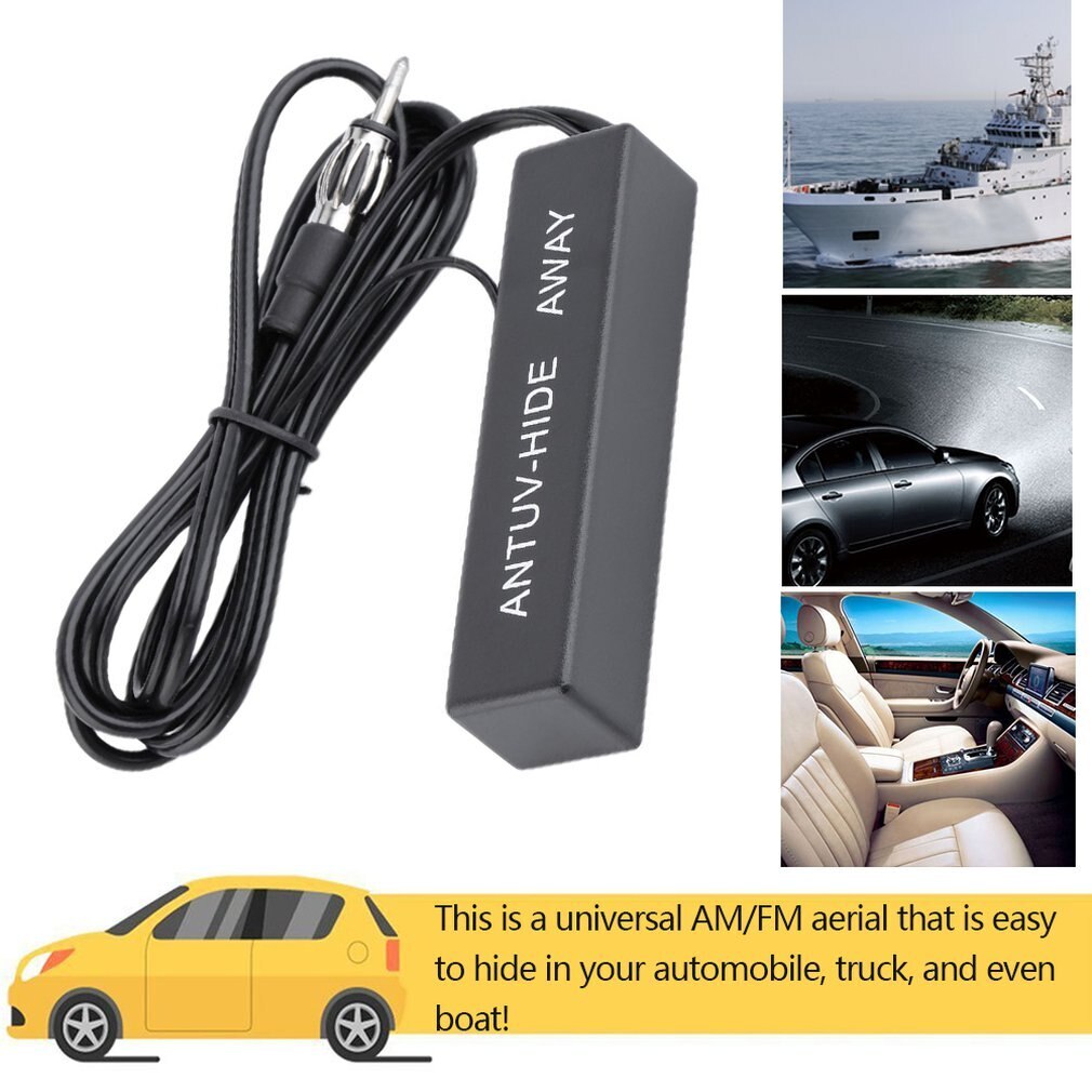 1PCS Car Radio/TV Signal Reception Amplifier Amp Booster 12V/24V