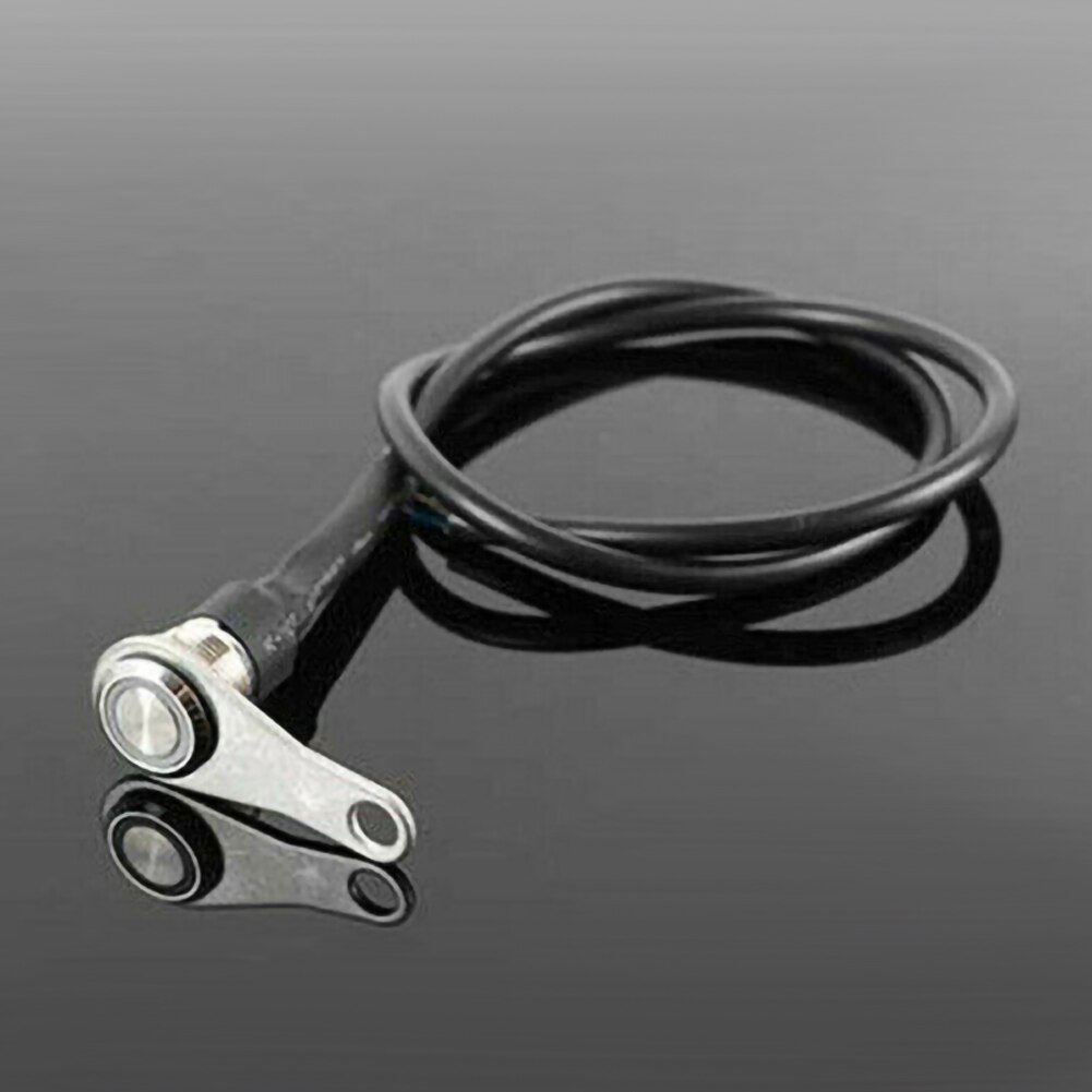Rvs Led Motorfiets Switch On-Off Stuur Verstelbare Mount Waterdichte Schakelaars Knop DC12V Koplamp