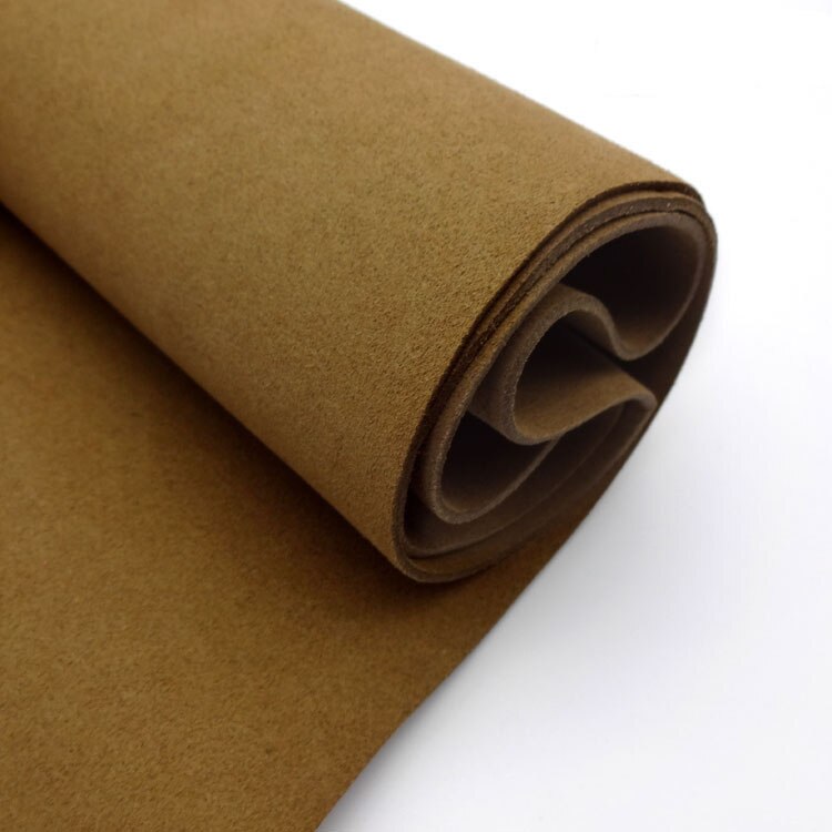 1.4MM thickness microfiber double face suede Ultra Fibe leather fabric material