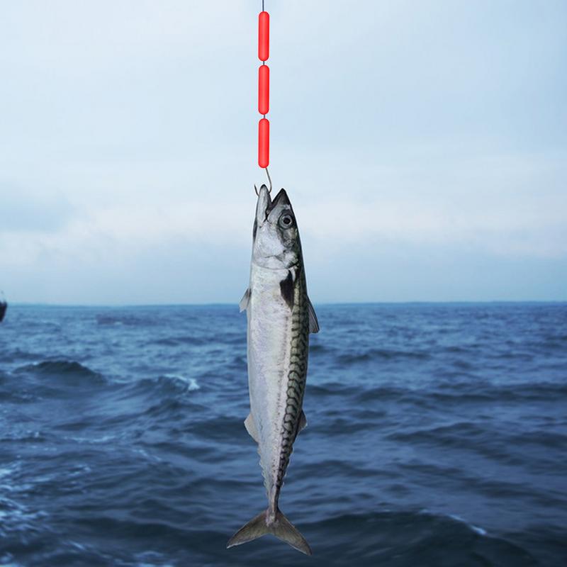 Perles de bouchon Bobber de pêche, bouchon d'évier, lignes de pêche, haricots flottants