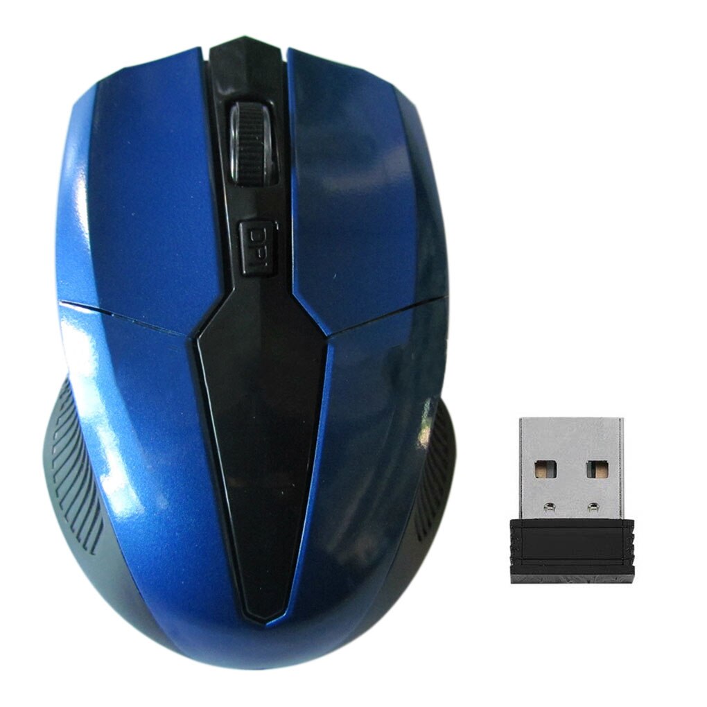 Wireless Gaming Mouse Adjustable DPI Switch 800-1200-1600DPI 2.4G 6 Buttons Optical Mouse for Laptop Notebook PC: NO.3