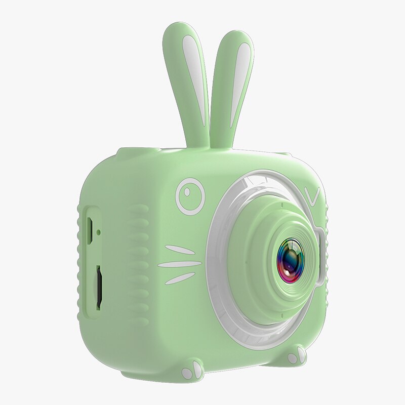 Digitalkamera digitalkamera til børn videokamera dslr kamera kameraer til tøj foto numerique professionel: Grøn / Med 16gb sd-kort