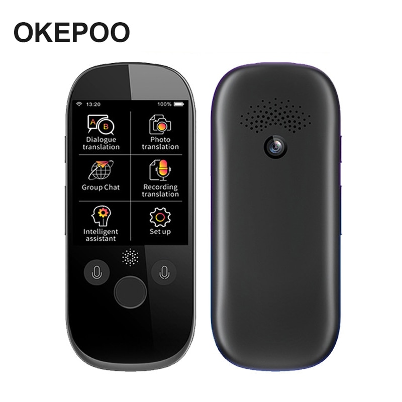 Boeleo K1 Pro portable AI Smart Voice Translator Travel Business Meeting Face-to-Face Multi-function Translator