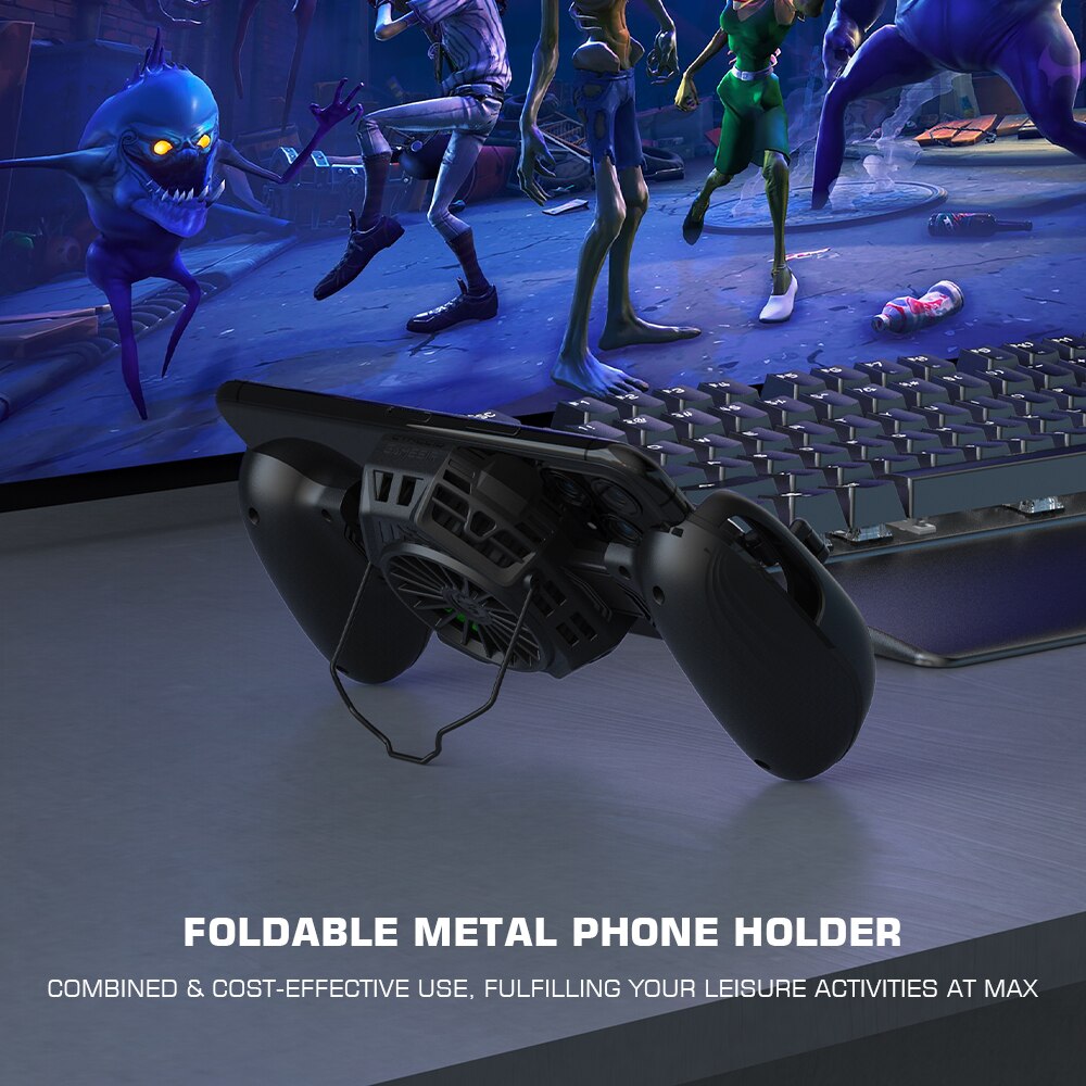 Gamesir  f8 pro snowgon mobil kjøling gamepad, mobiltelefonkjøler med kjølevifte, spillkontroller for android/iphone