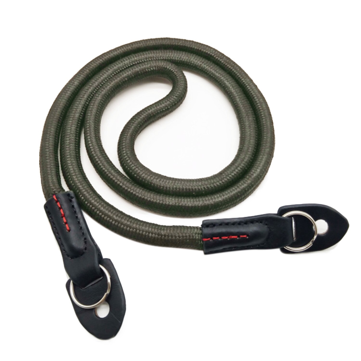 Besegad för spegellösa digitalkameror 100cm kamera axelrem handgjord nylon klätterrep bälte lanyard kamera halsrem: Stil b