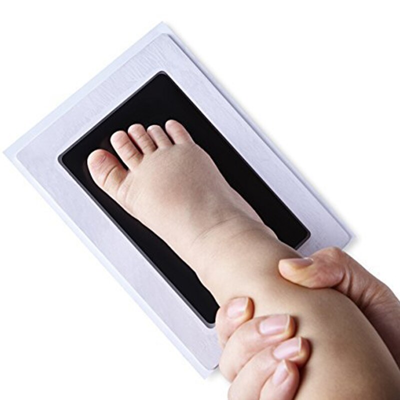 6 färger babyvård giftfritt handavtryck kit avtryck fotavtryck avtryck baby souvenirer nyfödd baby kudde bläck fotavtryck spädbarn leksak