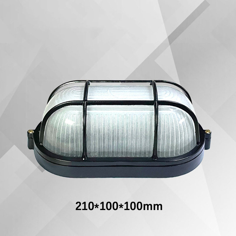 E27 Retro Vocht Explosieveilige Buitenwandlamp Vintage Waterdichte AC85-265V Plafondlamp Buitenmuur- en verandaverlichting: Warm White