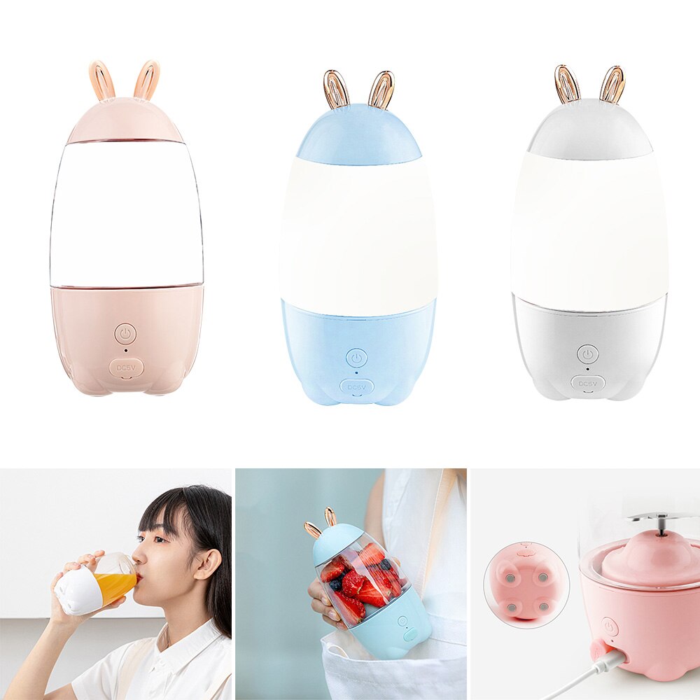 Mini kannettava sähköinen mehulinko suurella kapasiteetilla akulla kotitalouksien kevyt käytännöllinen mehupuristin kuppi ulos menevä mehulinko