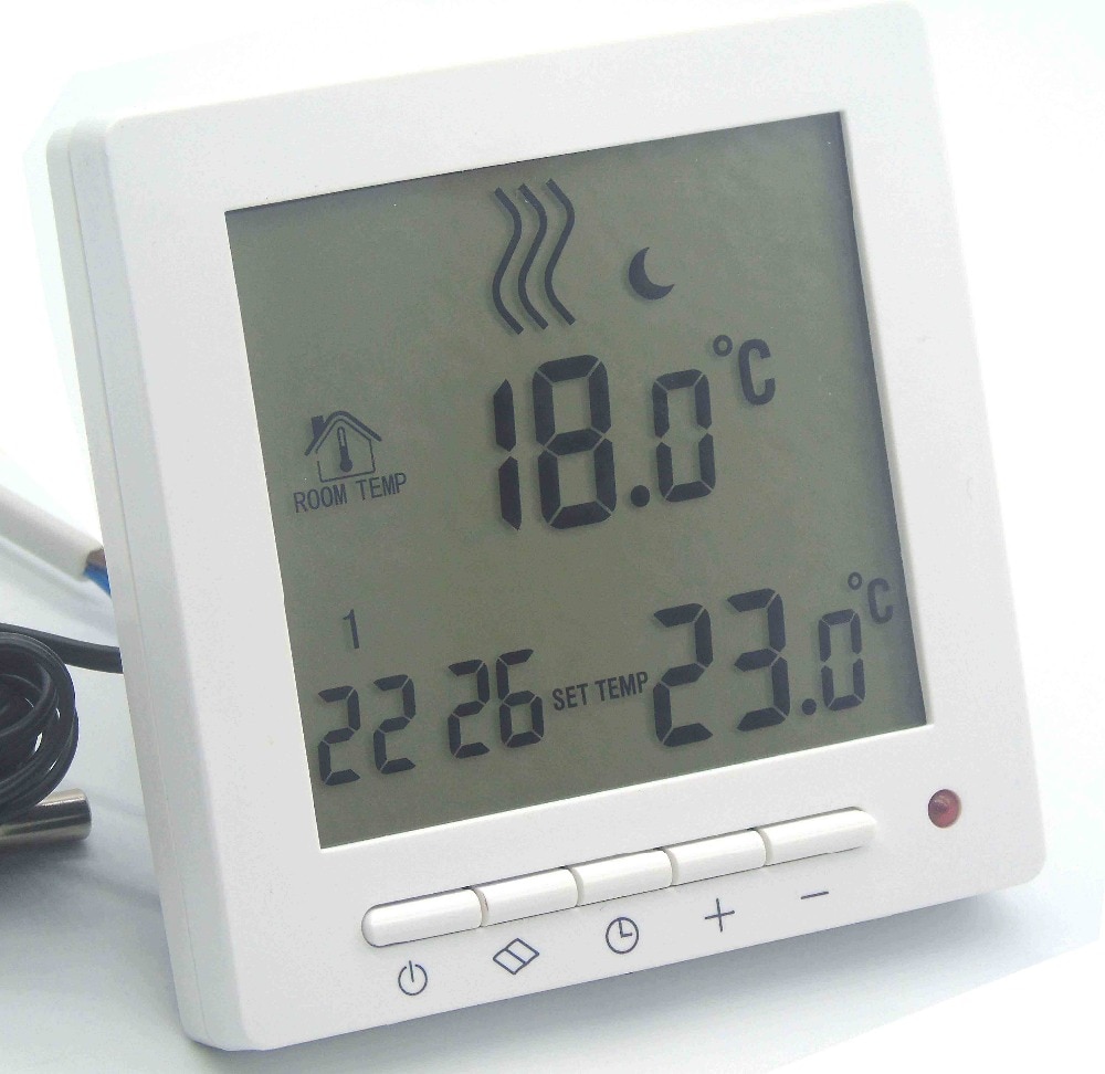 Dual Sensor Programmable EU thermostat floor heating system