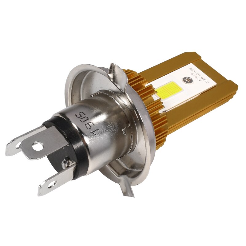 1 Pcs LED Motorfiets Koplamp Moto H4 HS1 LED Lampen Hi/Lo Beam 2000LM Motorbike ATV Scooter motor LED Koplamp