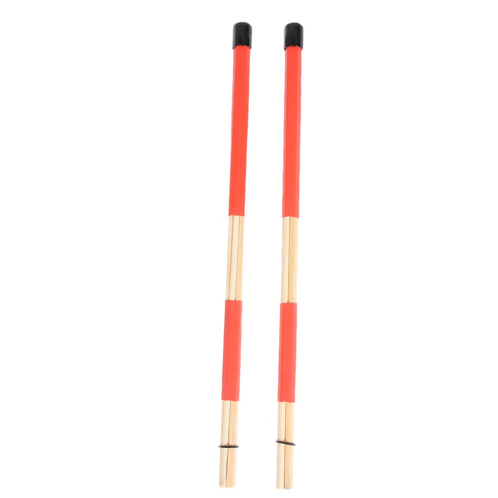 1 paar Bündel Stock Professionelle Bambus Trommel Pinsel Bündel Stock Bambus Trommel Stock Schlagzeug Instrumente Zubehör