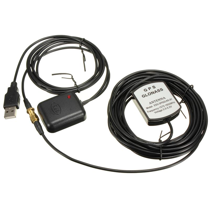 Car GPS Signal Amplifier Booster For Enhance 5M/16FT Repeater Receiver + Transmiter for Phone Navigation