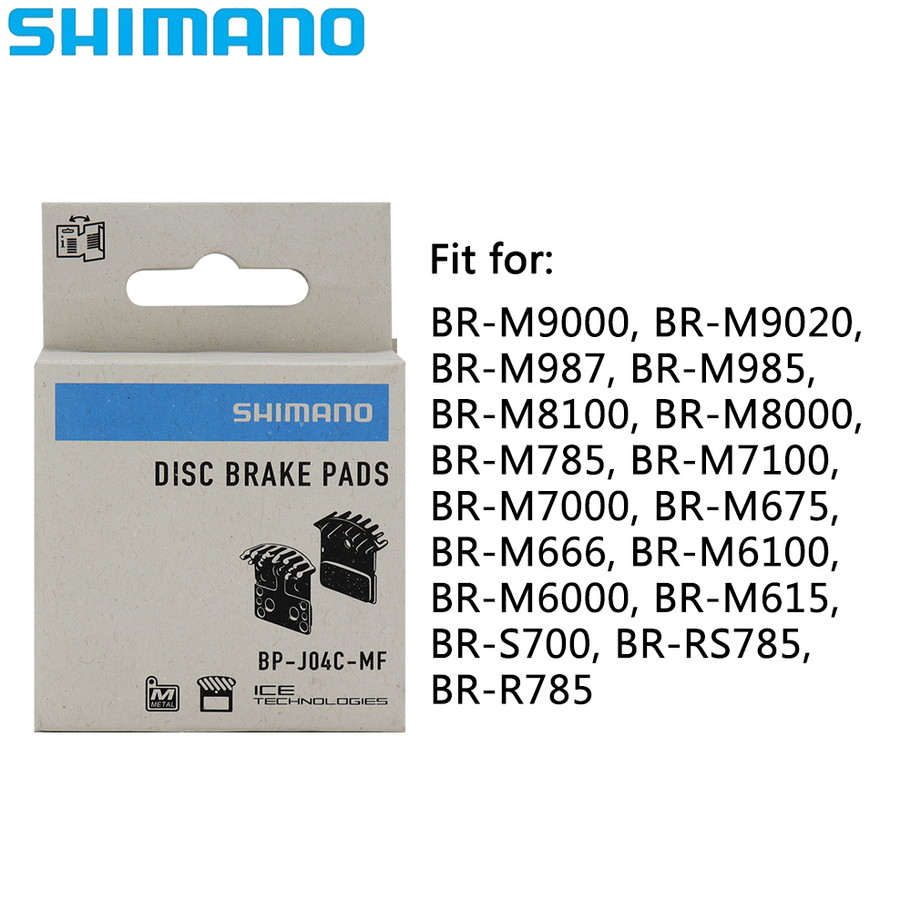Pastillas de freno SHIMANO B01S G01S J02A J04C, pastillas de freno de disco de resina para MTB MT200 / M315 Br-M485 M445 M446 M447 M395 M355 M575 M475