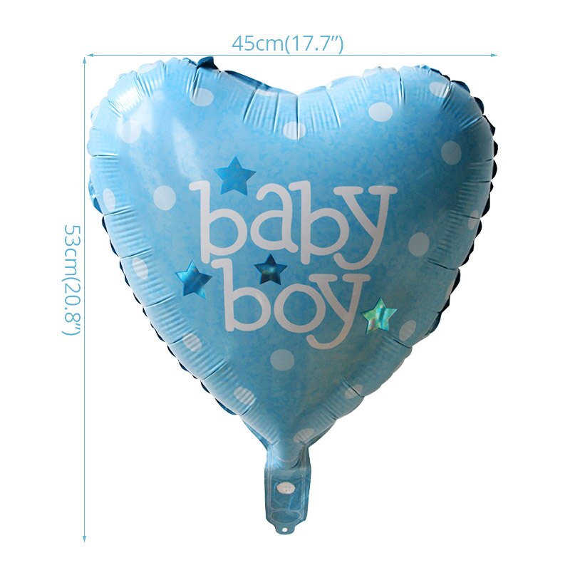 4 kpl/erä baby shower se on poika/tyttö ilmapallot 1st syntymäpäiväpallo kruunu jousi globot juhlakoristeet lasten ilmapallo sarjakuvahattu