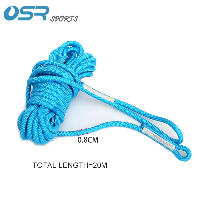 Free diving rope 8mm*20m high tenacity polyester material