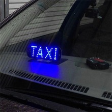 Taxi Cab Voorruit Voorruit Sign LED Licht Auto Hoge Helderheid Lamp