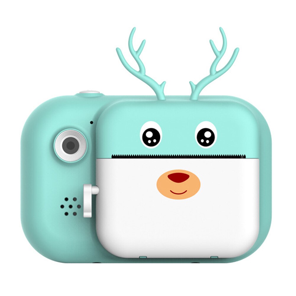 Mini Cartoon Kids Instant Print Camera 24MP Dual Cam Hd 1080P Kinderen Digitale Camera Foto Speelgoed Voor Kinderen Verjaardag