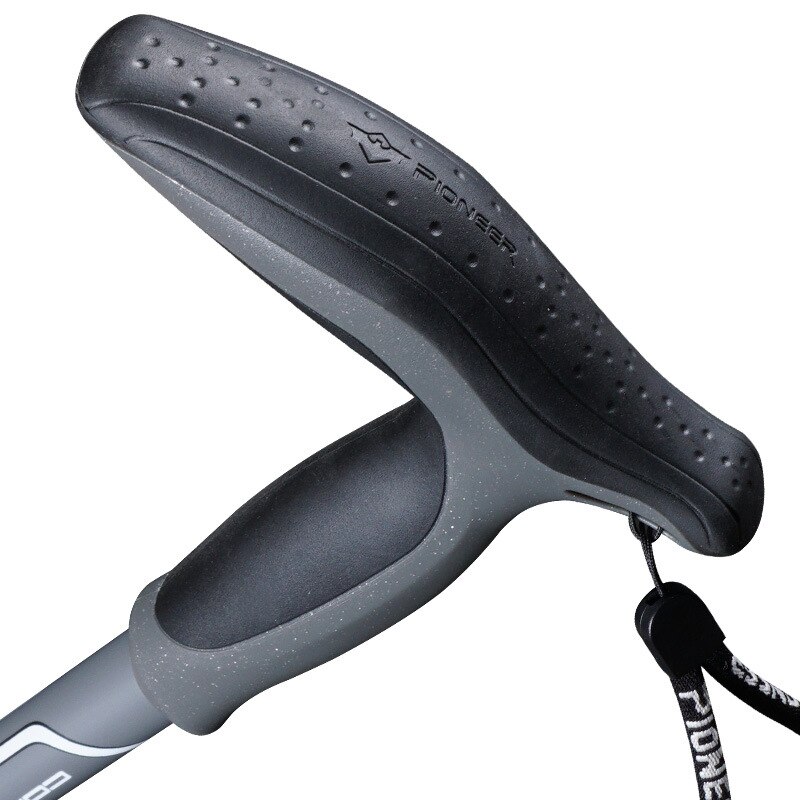 Kijki trekkingowe z włókna węglowego kijki trekkingowe z włókna węglowego biegun akcesoria turystyczne teleskopowa pałeczka gumowe końcówki 1 sztuk